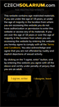 Mobile Screenshot of czechsolarium.com